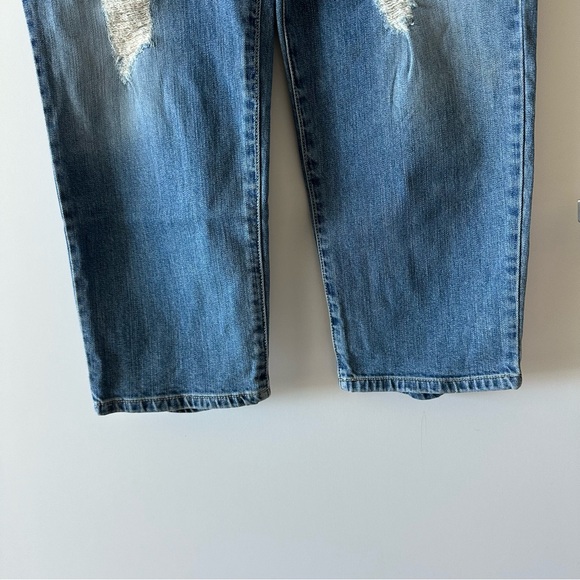 L.T.J Letter to Juliet • Distressed Straight Leg Jeans - Picture 3 of 10